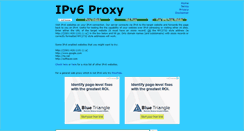 Desktop Screenshot of ipv6proxy.net